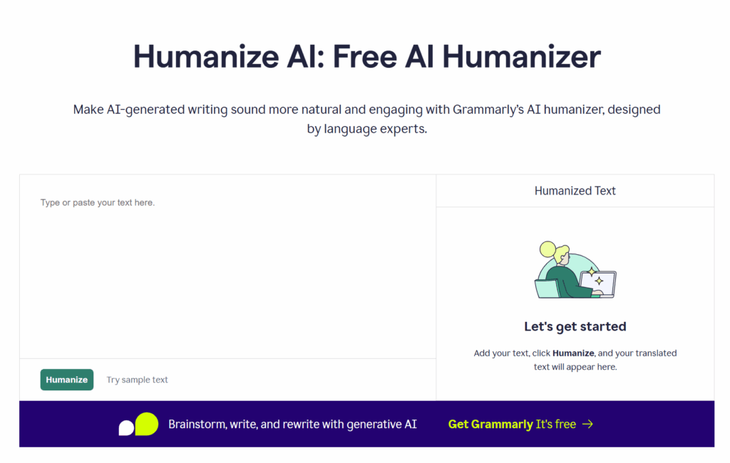grammarly ai humanizer