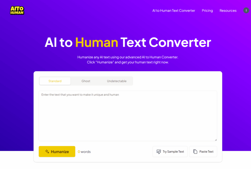 aitohuman homepage