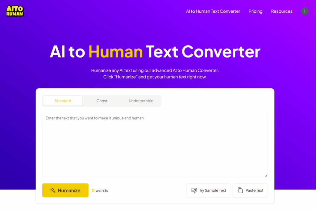 aitohuman homepage