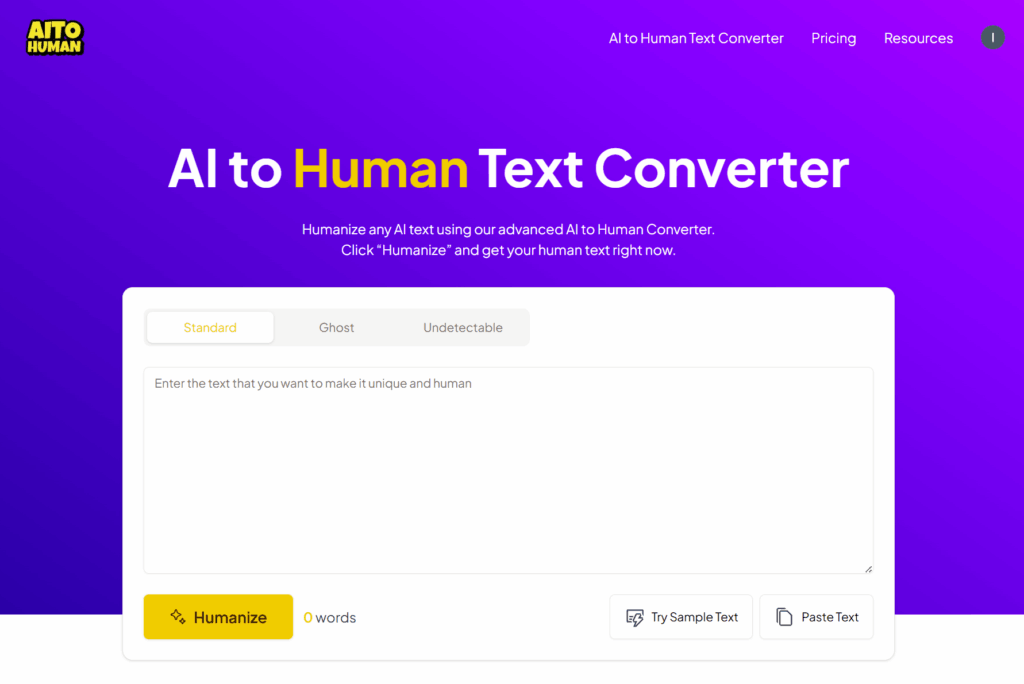 aitohuman homepage