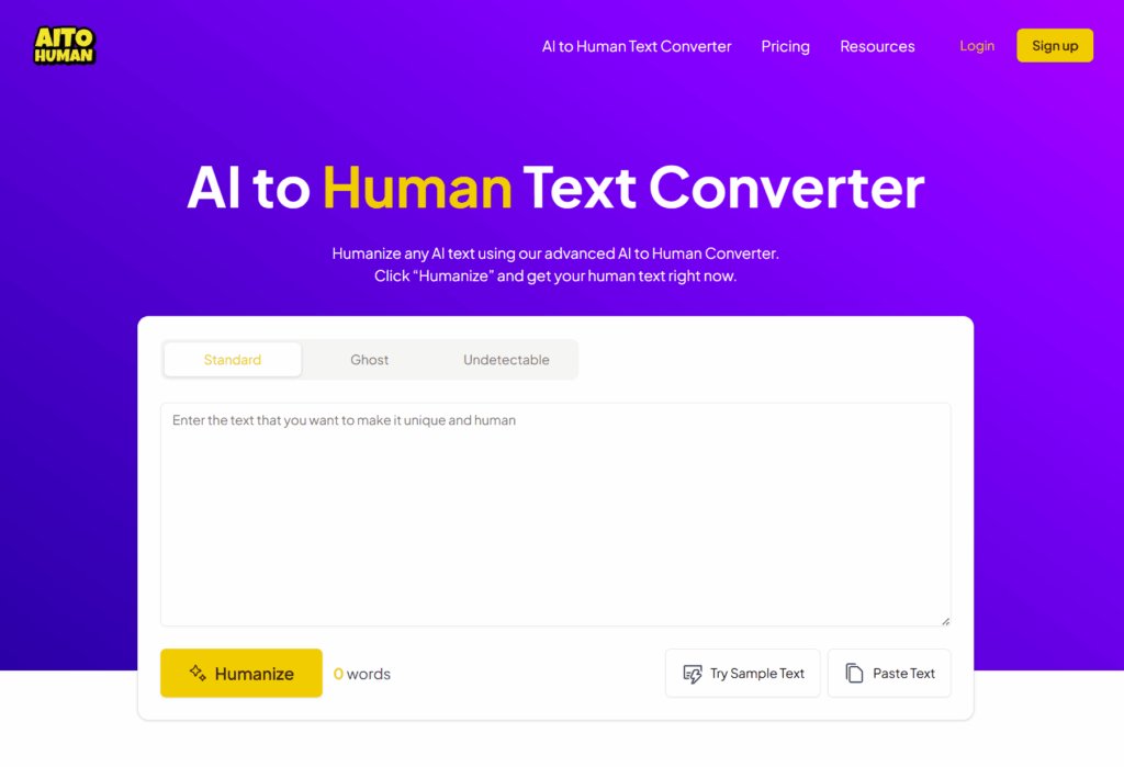 aitohuman homepage