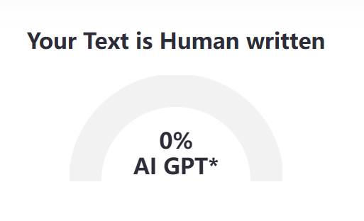 zerogpt test result
