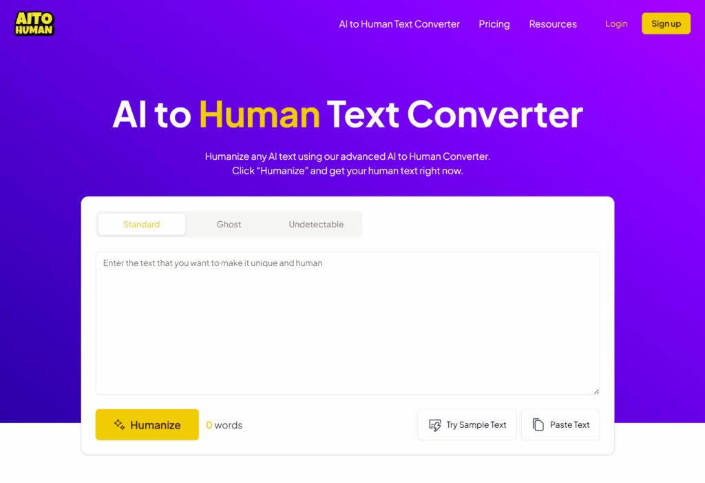 aitohuman homepage