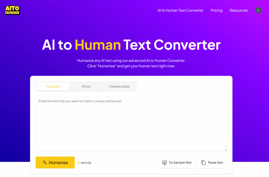 aitohuman homepage